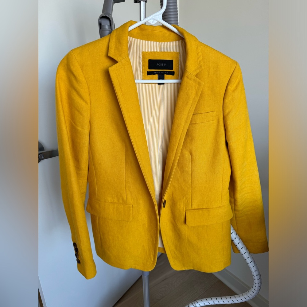 Linen J. Crew Blazer